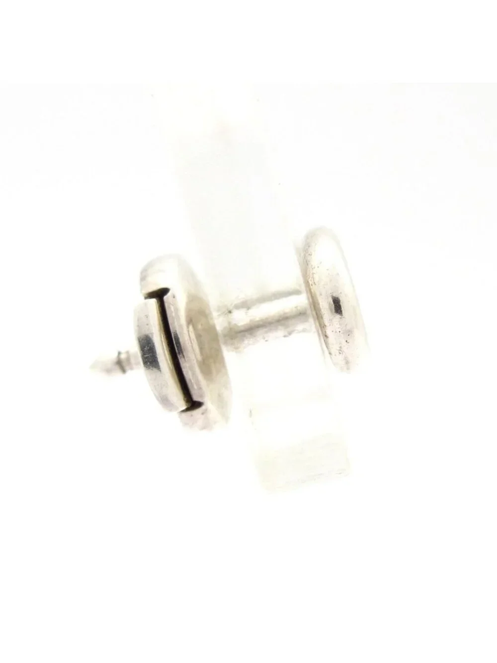Hermes Earrings Chaine D'ancre Silver